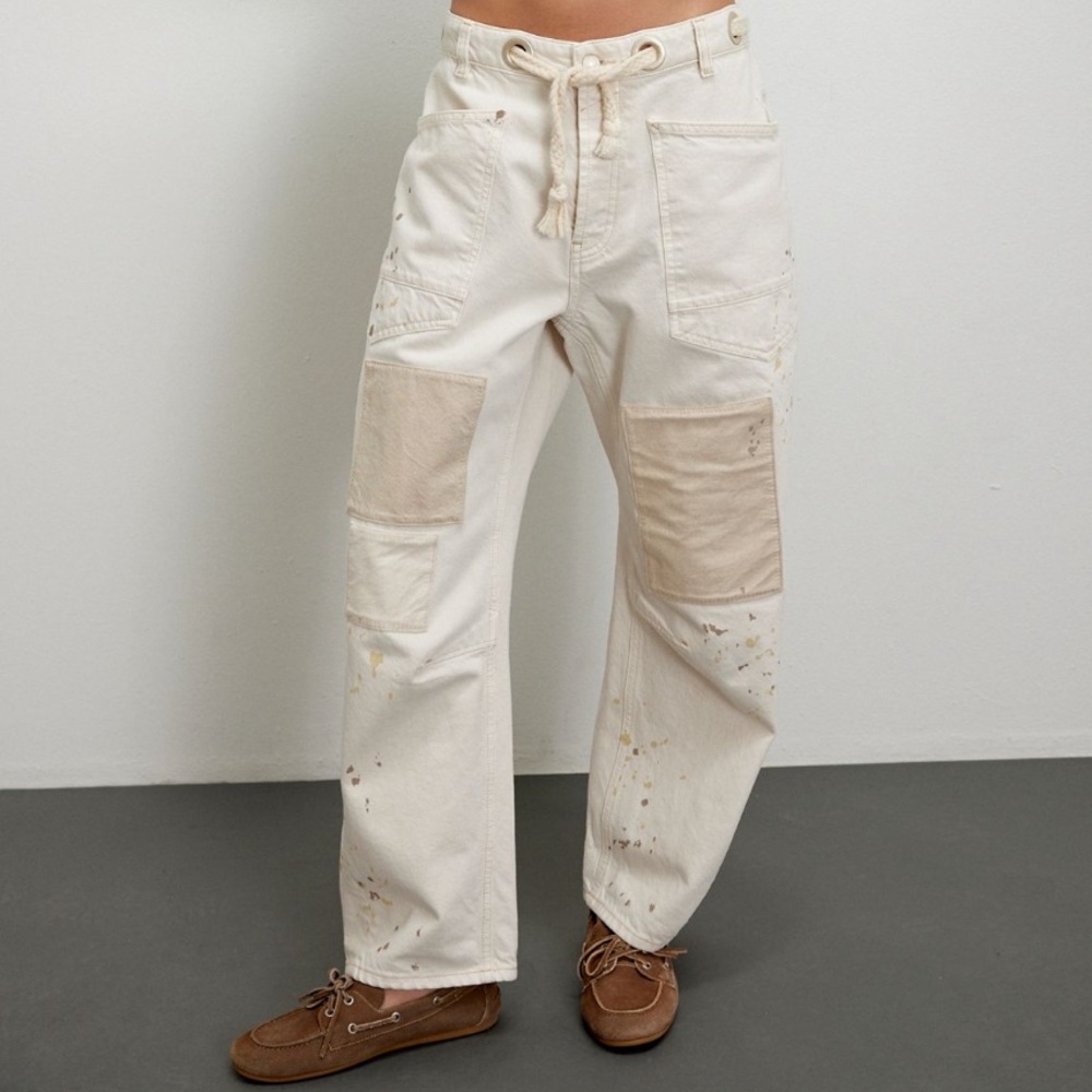 Free People Moxie Pull On Barrel Jeans We The Free